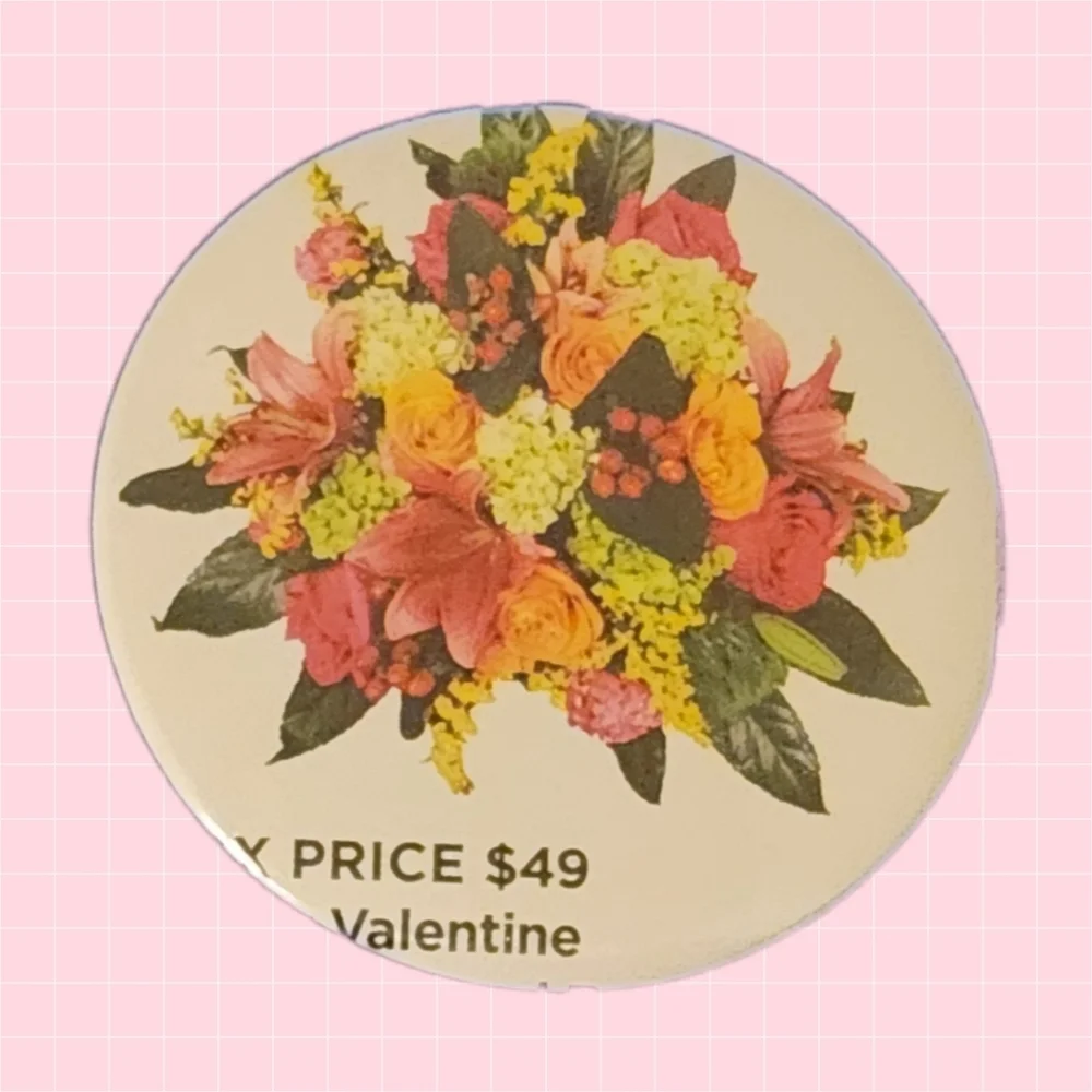 Floral Bouquet Pink & Yellow 2